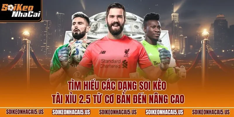 Tìm hiểu các dạng soi kèo tài xỉu 2.5 từ cơ bản đến nâng cao